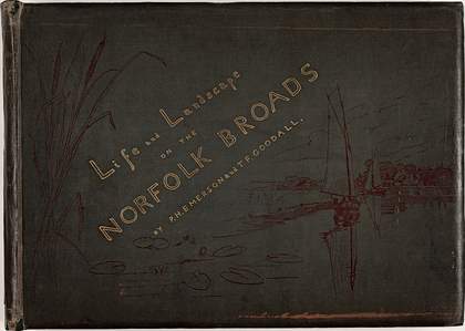 Front cover of P H Emerson and T F Goodall's Life and Landscape on the Norfolk Broads, published in 1887