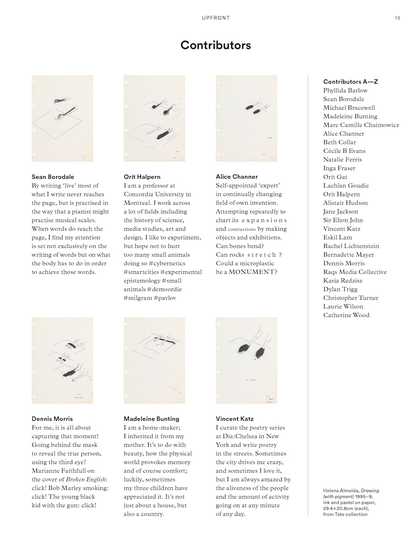 Tate Etc. issue 38 – Contributors