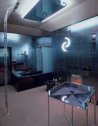 Bathroom designed by Paul Nash for Austrian ballet dancer Tilly Losch in 1932, re-created 1978