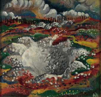 Otto Dix, A Bomb Crater, 1916
