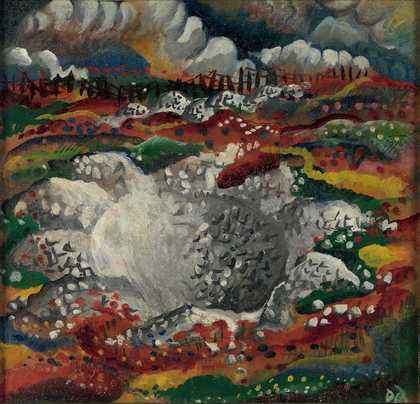 Otto Dix, A Bomb Crater, 1916