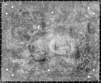 X-ray of one of Turner's landscape paintings