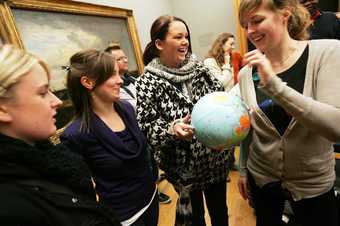 Teachers at an inset day at Tate Britain