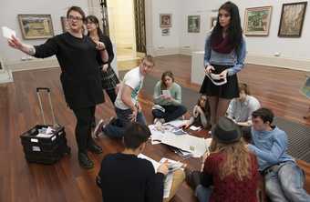 Artist-led schools workshops, 2015, Olivia Hemingway © Tate
