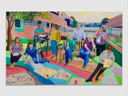 Aliza Nisenbaum painting