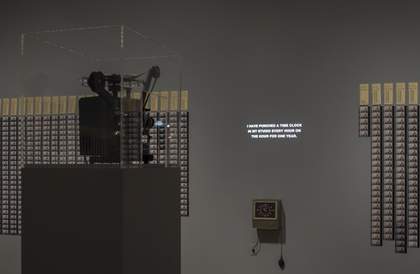 Tehching Hsieh, Time Clock Piece (One Year Performance 1980–1981) 1980–1