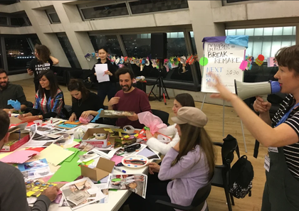 at Tate Exchange 2018 University of Westminster
