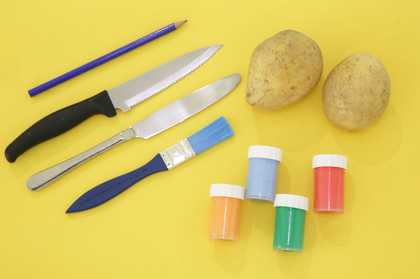 Photograph of materials needed
