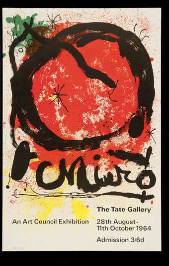 TG 106/112 Joan Miro (27 Aug -11 Oct 1964)