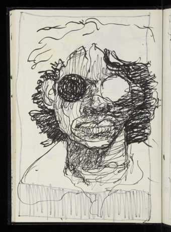 Sketchbook work by Donald Rodney