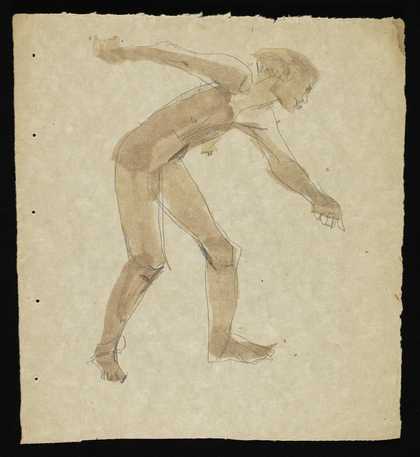 Felicia Browne Sketch of a nude figure