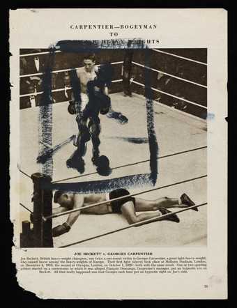 Francis Bacon Extract from unidentified boxing magazine