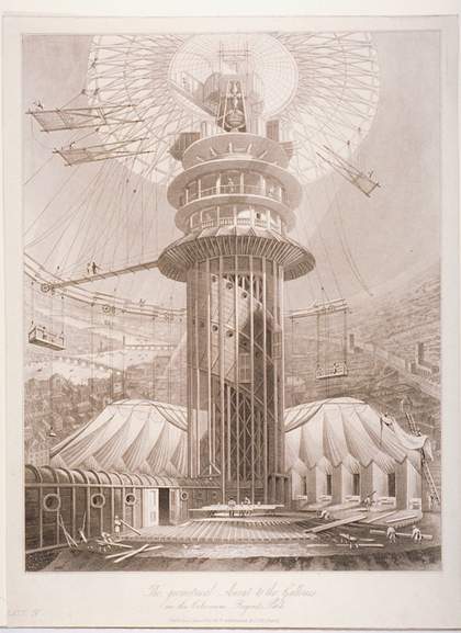 The Geometrical Ascent to the Galleries in the Colosseum in Regent Park