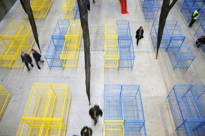 The Unilever Series: Dominique Gonzalez-Foerster TH 2058 2008 in the Turbine Hall at Tate Modern