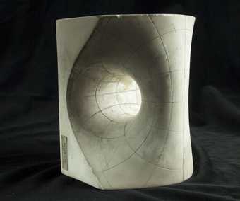 photograph of a plaster mathematical model