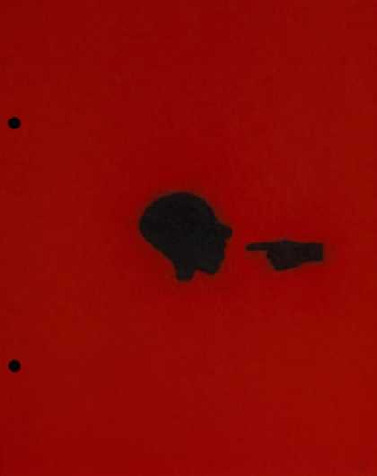 Robert Therrien An Image of Scolding Hand, RED ROOM 2000-7