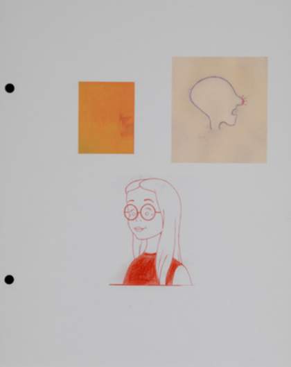 Robert Therrien Sore Nose, RED ROOM 2000-7