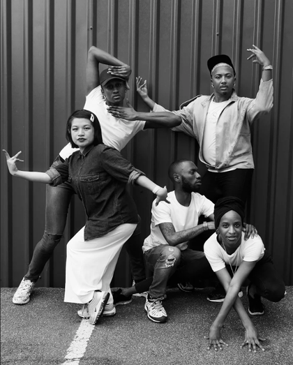 Portrait of dancers from The House of West