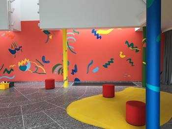 The Clore Studio installation