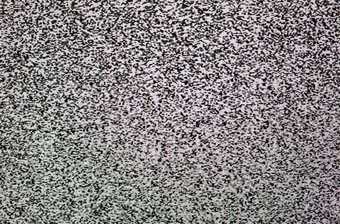 A photograh of the pixels in a television screen