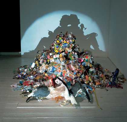 Tim Noble and Sue Webster Dirty White Trash (With Gulls) 1998
