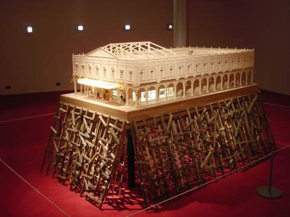 The installation of Carlos Garacoia's 'Letter to the Censors' at Tate Liverpool