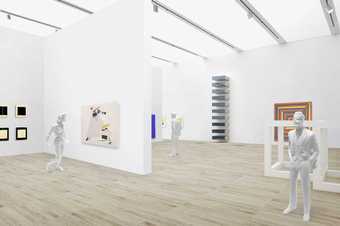 modern gallery space