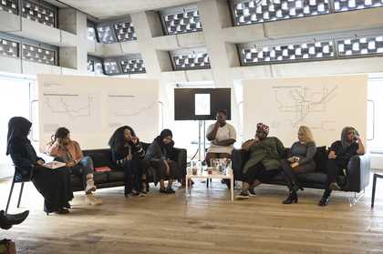 A group of young people having a discussion