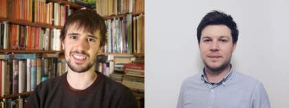 Portraits of Ross Frame and Tom Wyatt