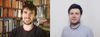 Portraits of Ross Frame and Tom Wyatt