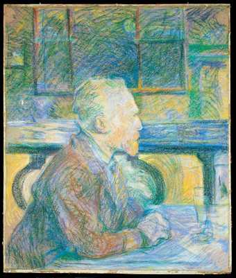 Henri de Toulouse Lautrec Portrait of Vincent van Gogh 1887