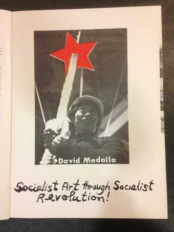 David Medalla, Socialist Art for Socialist Revolution