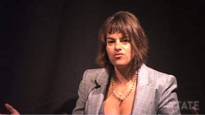 Tracey Emin and Peter Blake