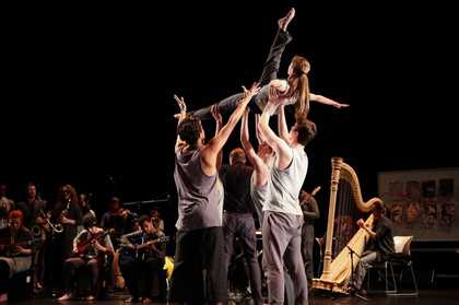 Photograph of a dance performance