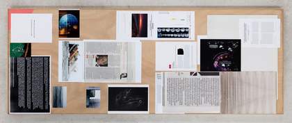 Birds eye view of a truth study center table top