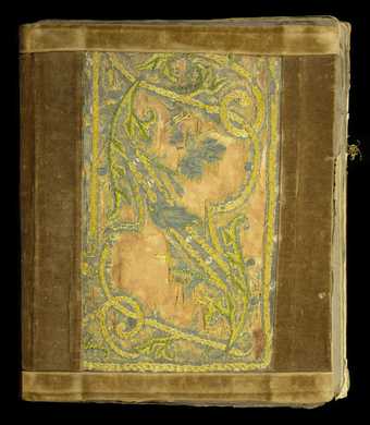 Front cover of Thomas Cooper Gotch and Henry Scott Tuke scrapbook