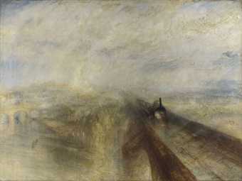 Joseph Mallord William Turner, Rain, Steam and Speed - the Great Western Railway exhibited 1844. The National Gallery, London. © The National Gallery, London
