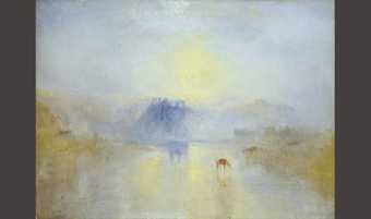 Joseph Mallord William TurnerNorham Castle, Sunrise c.1845 on display at Tate Britain