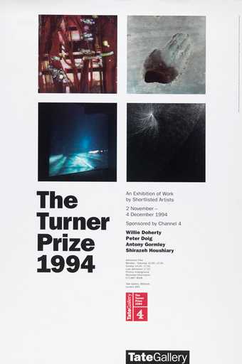 Turner Prize 1994 poster