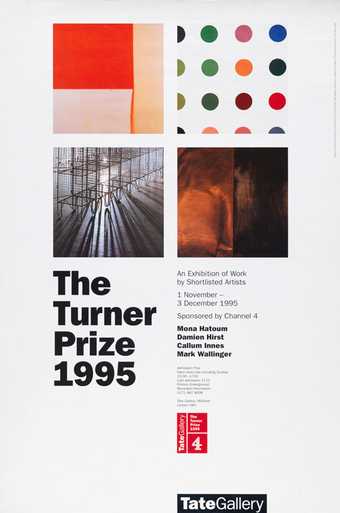 Turner Prize 1995 poster