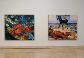 Installation view of Turner Prize: A Retrospective exhibition