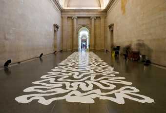Installation view of Turner Prize: A Retrospective exhibition