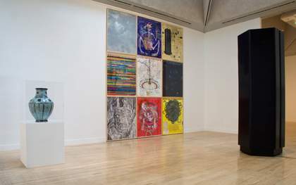Installation view of Turner Prize: A Retrospective exhibition
