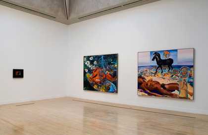 Installation view of Turner Prize: A Retrospective exhibition