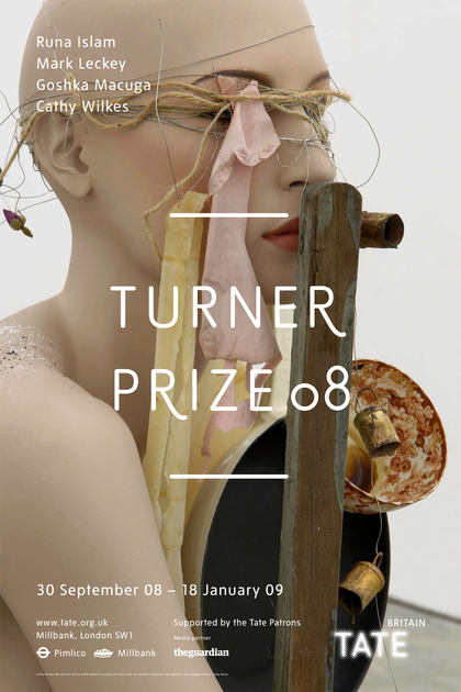 Turner Prize 2008 poster Cathy Wilkes