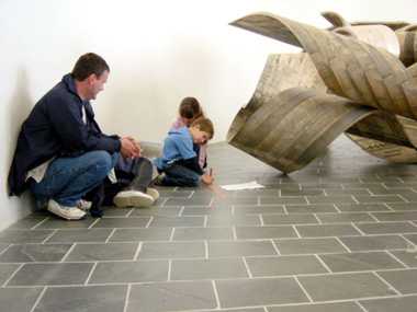 Twisty Word sculpture activity © Tate