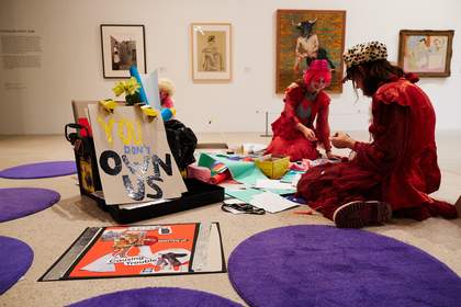 Photograph of a U Studio event at Tate St Ives