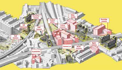 UK Commons Rising - public works