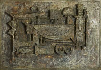 Artwork, plaster relief