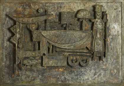Artwork, plaster relief